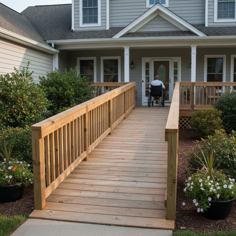 Handicap Ramp Replacement in Wilmington, NC